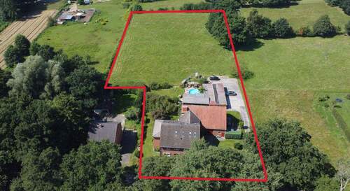 Gesamtes Objekt mit Weide - 1 Zimmer Mehrfamilienhaus, Wohnhaus in Seevetal