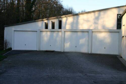 Ansicht - Doppelgarage Beton - Holzbauweise