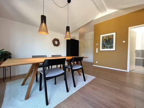 Essbereich im offenen Wohnraum - 