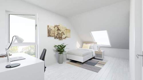 Visualisierung 2. DG Zimmer - 