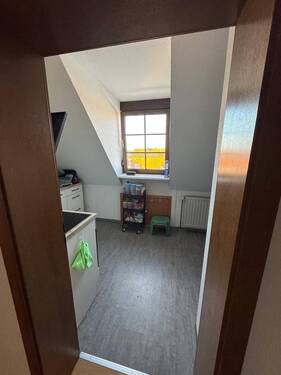 Blick in die Küche - 