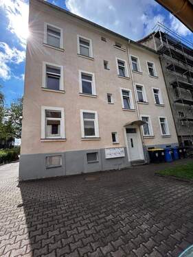 Hofansicht Haus - 1 Zimmer Etagenwohnung zur Miete in Freiberg