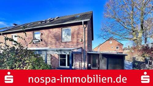 Gartenansicht - Gemütliches Reihenendhaus im Dichterviertel - charmant und mit eigenem Garten