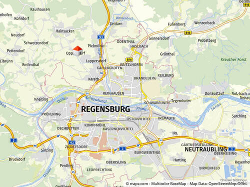 Lage in der Gemeinde - 