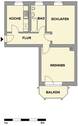 Bild 4 - Etagenwohnung mit 55,00 m&sup2; in Chemnitz zur Miete
