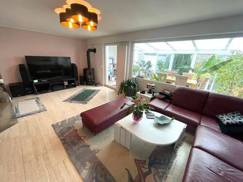 Wohnzimmer - 6 Zimmer Einfamilienhaus zum Kaufen in Trier / Irsch