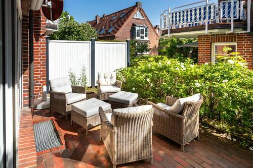 Terrasse - 3 Zimmer Etagenwohnung in Juist
