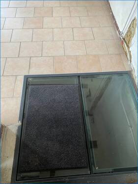 Schauglass Durchgang zum Eßzimmer - 