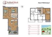 Grundriss und Lage Wohnung 3 - 