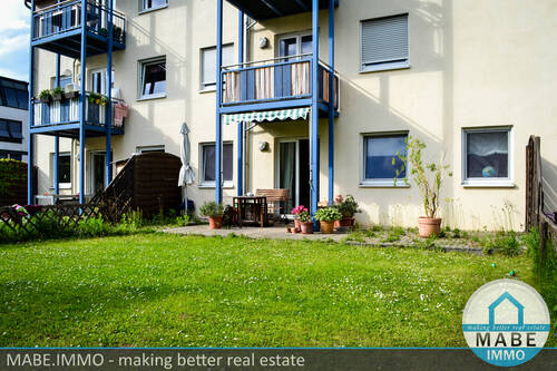 Garten mit Terasse - 2 Zimmer Etagenwohnung in Dresden