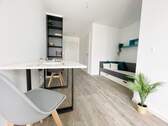 1Wohnung.jpg - Modern möbliertes 1 Zimmer Apartment mit Balkon, W-Lan und TG-Stellplatz