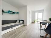 Schlafnische.jpg - 1 Zimmer Etagenwohnung zur Miete in Augsburg