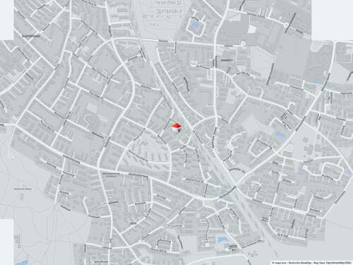 Geolyzer Kartenausschnitt - 