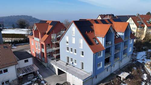 Außenansicht Süd-West-Seite - Exklusive Eigentumswohnungen im Zentrum von Waldenburg