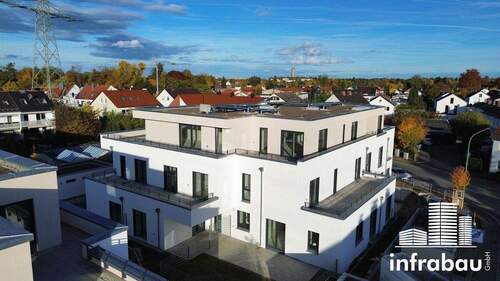 Hausansicht - 2 Zimmer Etagenwohnung zum Kaufen in Stadtbergen / Leitershofen