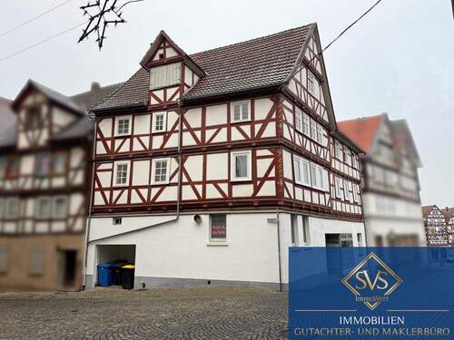 Außenansicht - Attraktives Wohn- und Geschäftshaus in bester Innenstadtlage von Homberg (Efze)