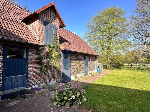 Stall Pferdebox Aussenansicht - 