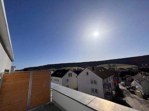 BLICK VON DER DACHTERRASSE - 5 Zimmer Doppelhaushälfte zum Kaufen in Sankt Georgen im Schwarzwald