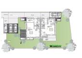 Aussenanlagen - Doppelhaushälfte mit 161,00 m&sup2; in Raubling - Nicklheim zum Kaufen
