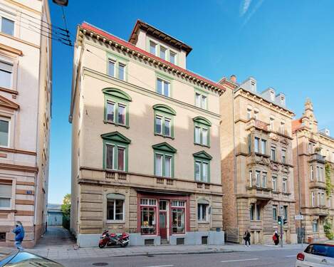 Charmantes Gebäude - NEU: Historischer Altbaucharme trifft Investment - MFH-Rarität in Stuttgart-West