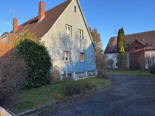 Hausansicht - 4 Zimmer Doppelhaushälfte in Augsburg / Hammerschmiede