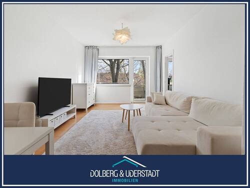 Wohnbereich - Hamburg-Borgfelde gepflegte 2-Zimmer-Wohnung in zentraler Lage fußläufig zur U-Bahn Burgstraße