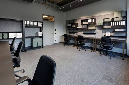 M-Büro mit 6 Arbeitsplätzen - Endlich ein Büro, das sich von selbst organisiert: Möbliert All-Inclusive