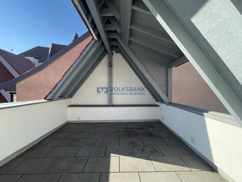 Atmosphärische Dachterrasse - 