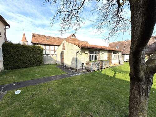 Blick auf das ehemalige Hühnerhaus - 