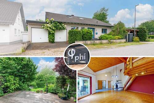 Immobilien-Monschau-Haus-Kaufen-EU247-Grid-05 - PHI AACHEN - Freistehendes Galeriehaus mit Sonnengrundstück und Garagen in Monschau-Imgenbroich!