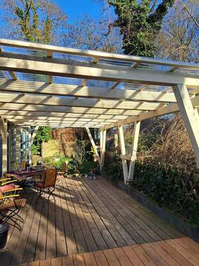 überdachte Südterrasse - Mehrfamilienhaus, Wohnhaus mit 151,00 m&sup2; in Malchow zum Kaufen