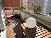 großer Balkon - 