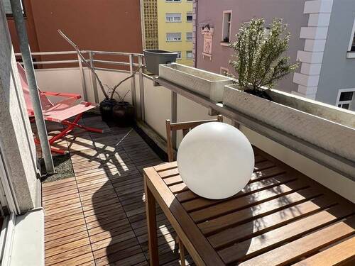 großer Balkon - 