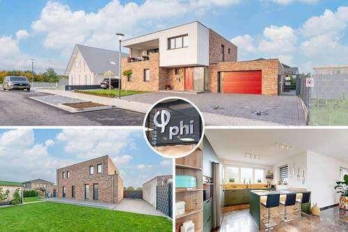 Immobilien-Übach-Palenberg-Haus-Kaufen-PW177-Grid-02 - PHI AACHEN - Neuwertiges Architektenhaus mit Garage und Balkon in ruhiger Lage von Übach-Palenberg!