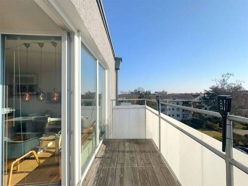 Südbalkon - Berlin-Tempelhof - 3 Zi - Endetage mit ca. 80 m² Aufdachterrasse - HAUS im HAUS - Ruhig - Südseite!