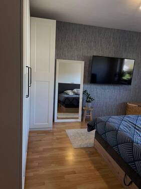 Schlafzimmer 1 OG rechts E40. - Etagenwohnung mit 78,00 m&sup2; in Hannoversch Münden / Gimte zur Miete