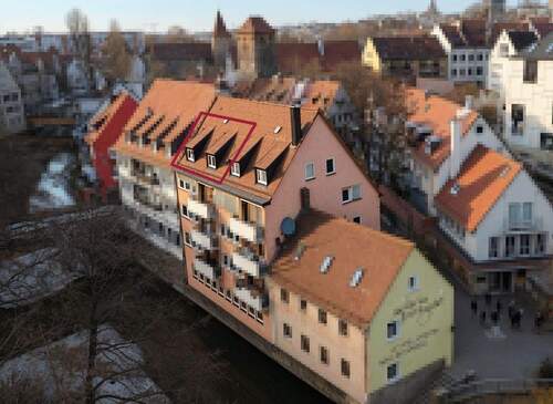 Luftbild Trödelmarkt - City-Life pur: Dein 2-Zimmer Zuhause auf der Trödelmarkt-Insel in Nürnberg-Mitte