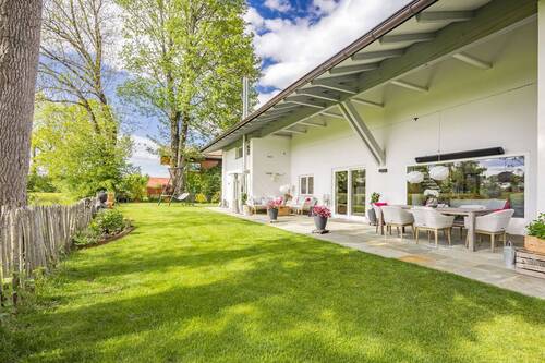 Westterrasse - 8 Zimmer Einfamilienhaus zum Kaufen in Gmund am Tegernsee