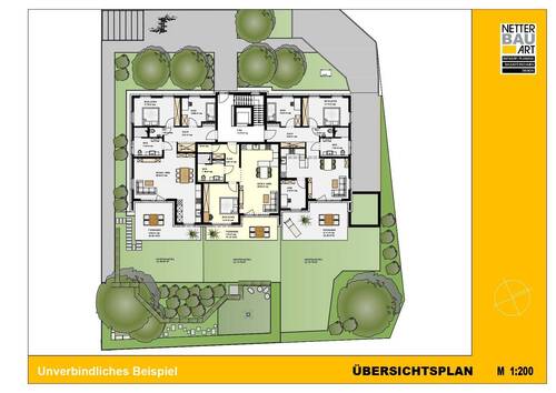 Übersichtsplan, unverb. Beispiel.jpg - Terrassenwohnung mit 94,80 m&sup2; in Nürnberg zum Kaufen