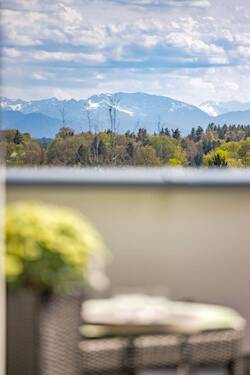 Bergblick von der Loggia - 