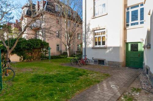 Hofansicht - Etagenwohnung mit 54,60 m&sup2; in Dresden zur Miete