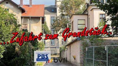 Zufahrt zum Grundstück - ++++ INNERSTÄDTISCHES GRUNDSTÜCK MIT EINER VIELZAHL VON GESTALTUNGSMÖGLICHKEITEN +++