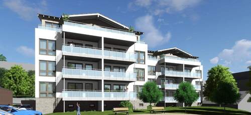 Visualisierung Häuser 2+3 Balkone - 4 Zimmer Etagenwohnung zum Kaufen in Gevelsberg