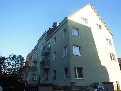 Giebelansicht - 2 Zimmer Etagenwohnung in Halle (Saale)