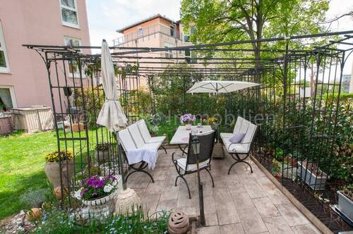 Sitzbereich im Garten - 