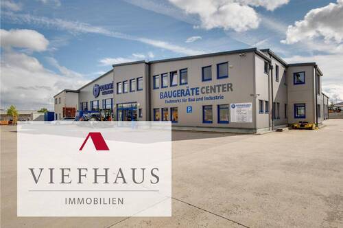 Viefhaus Immobilien - Attraktives Gewerbeareal auf 8.900 m²: Repräsentatives Ausstellungs- und Verkaufsgebäude in Toplage bei Würzburg