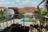 Blick vom Balkon - 