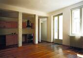 Innenraum mit Terrassentür - 2 Zimmer Etagenwohnung zur Miete in Nauen