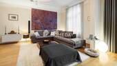 Wohnzimmer 2 - 3 Zimmer Etagenwohnung in Frankfurt am Main