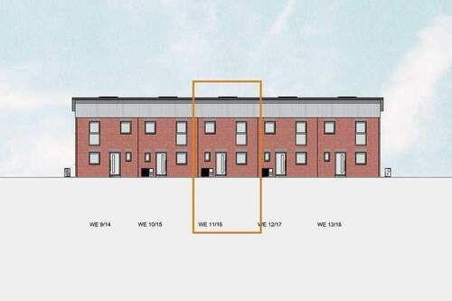 Eingangsansicht Haus 11 - 